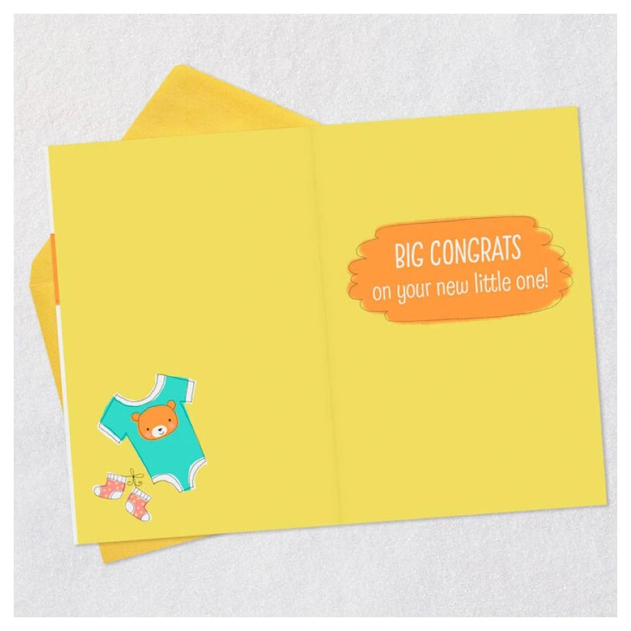 Hallmark New Baby Greeting Card