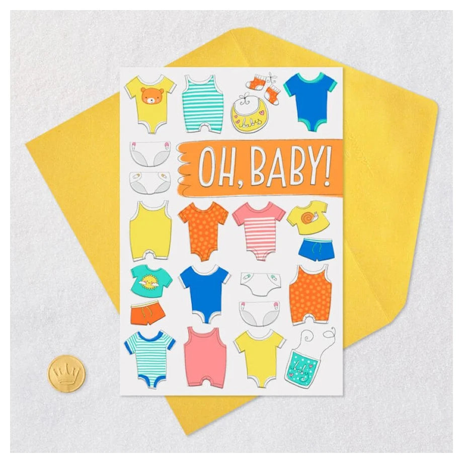 Hallmark New Baby Greeting Card