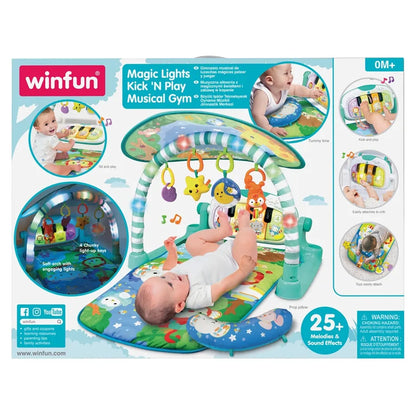 Winfun Magic Lights Kick 'N Play Musical Gym