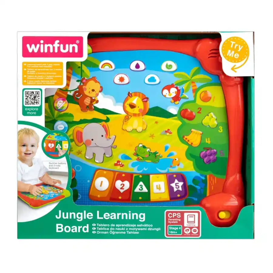 Winfun Jungle Learning Board Winfun Jungle Learning Board