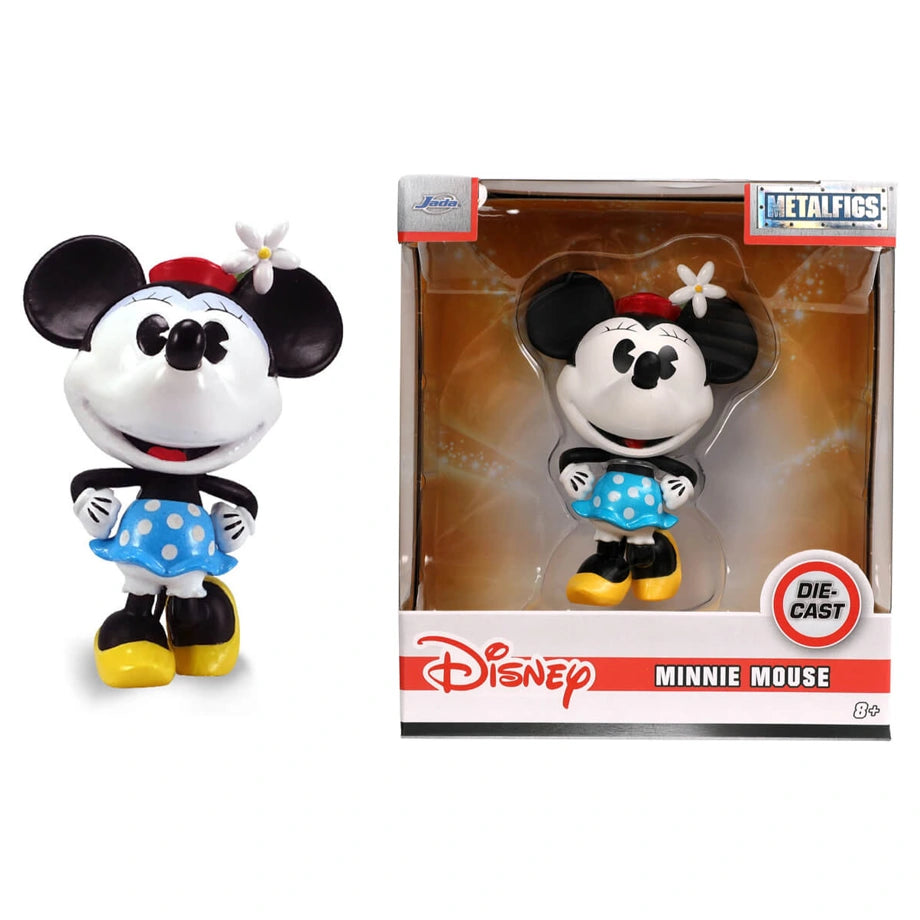JADA Disney Classic Metalfigs Minnie Mouse Die-Cast Figure (10 cm)