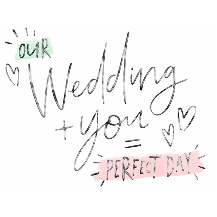 Hallmark Our Wedding + You = Perfect Day