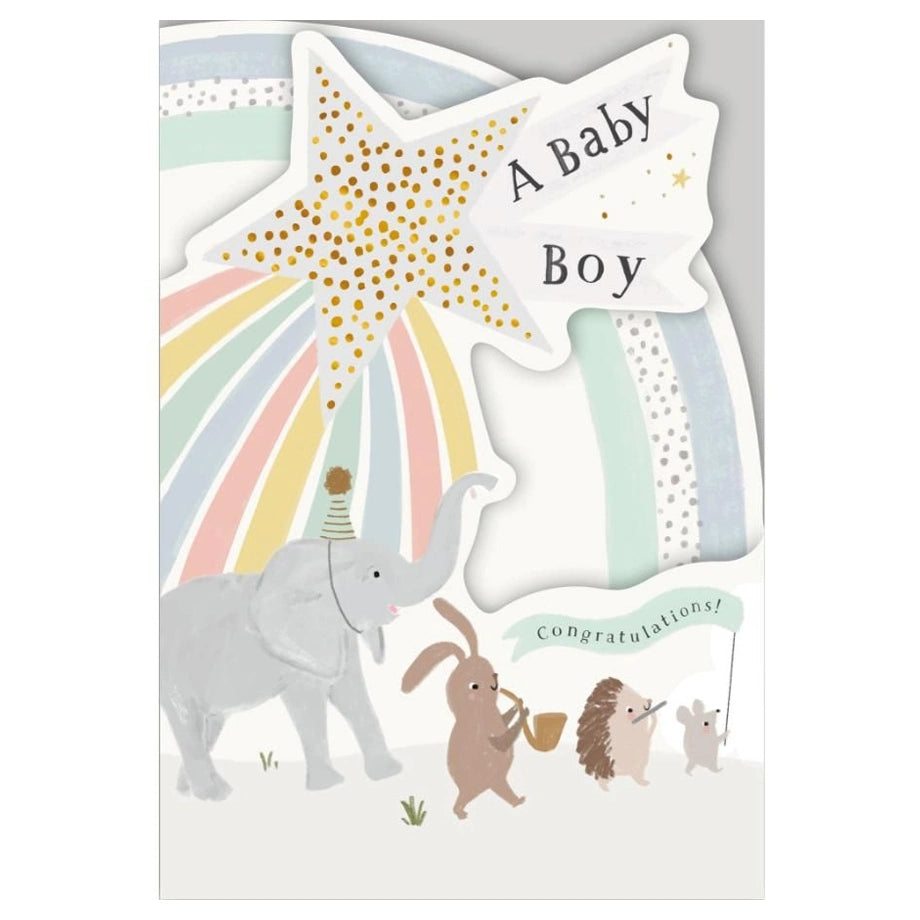 Hallmark A Baby Boy! Congratulations!