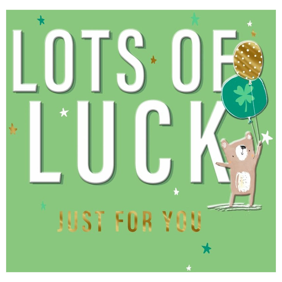 Hallmark Lots of Luck, Just for You!