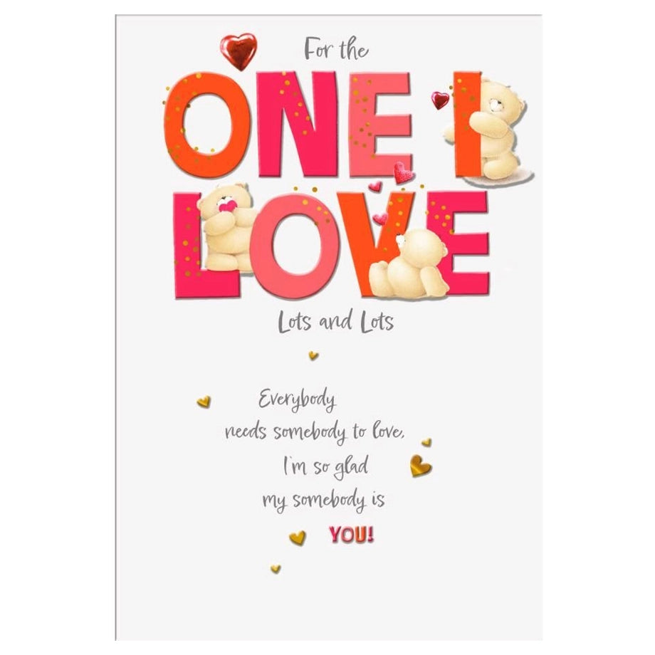 Hallmark Happy Birthday! For the One I Love Lots and Lots!