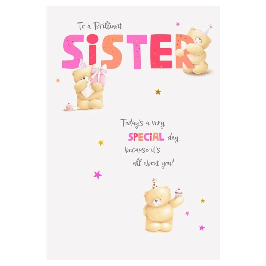 Hallmark Happy Birthday! To a Brilliant Sister!
