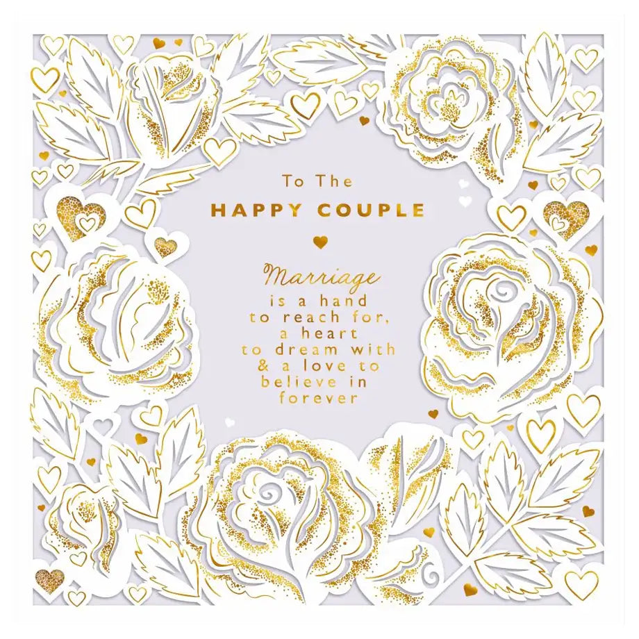 Hallmark To the Happy Couple! Marriage Is a Hand to Reach For