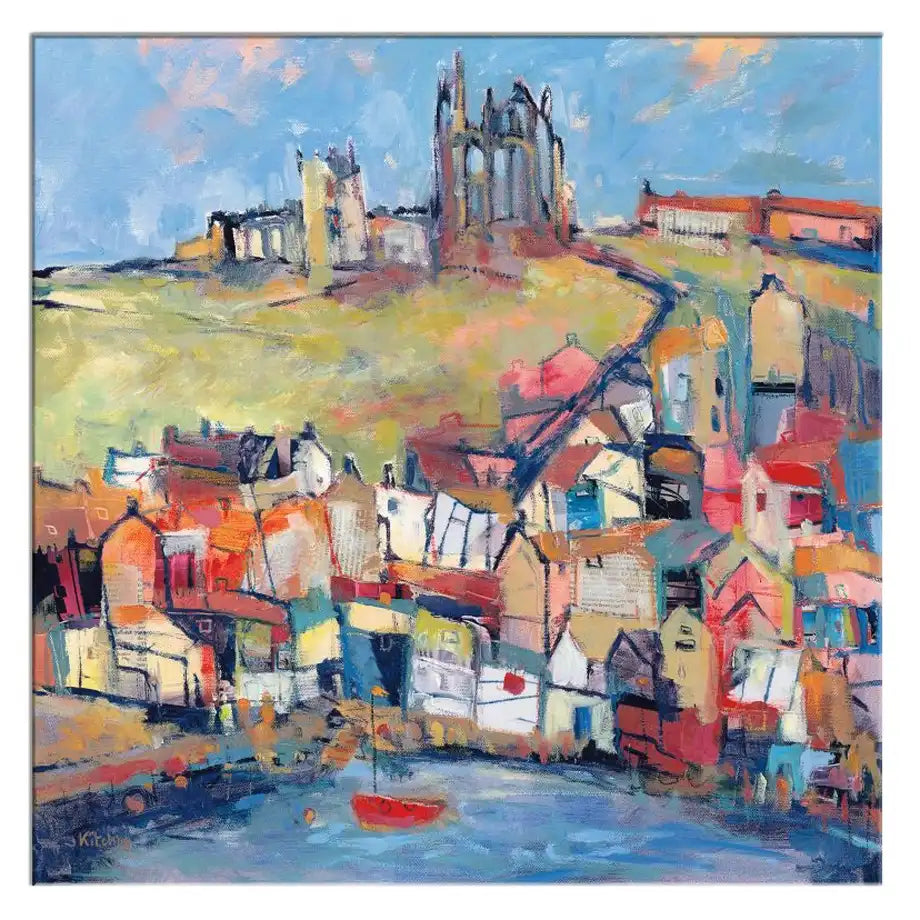 Hallmark Abbey on a Hill (Blank Card)