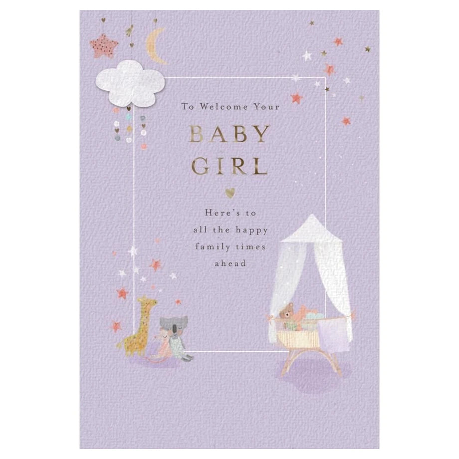 Hallmark To Welcome Your Baby Girl! Here’s to All the Happy Family Times Ahead