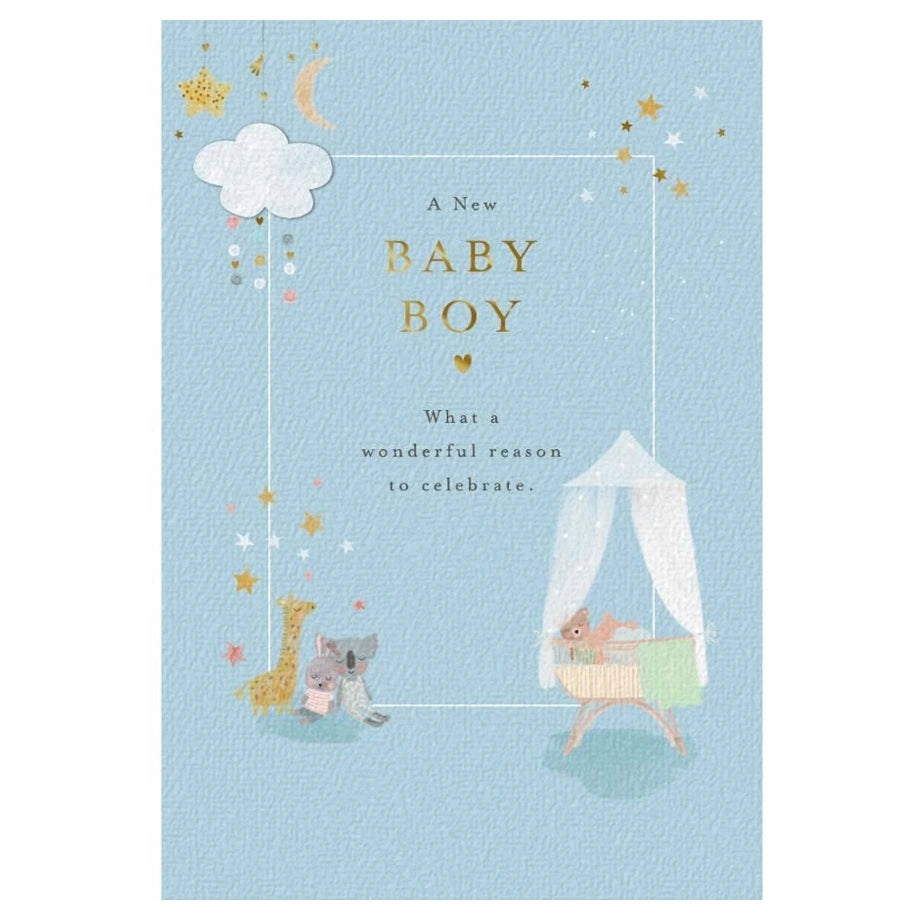 Hallmark A New Baby Boy! What a Wonderful Reason to Celebrate!