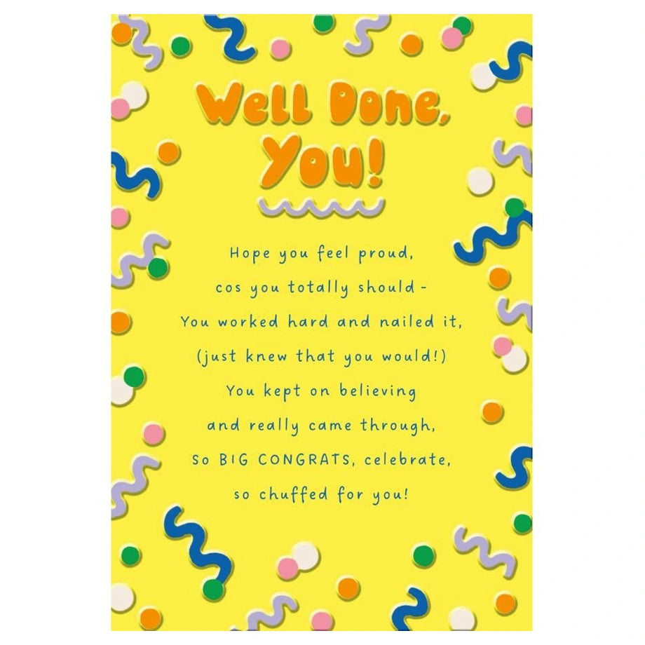 Hallmark Congratulations! Well Done, You!