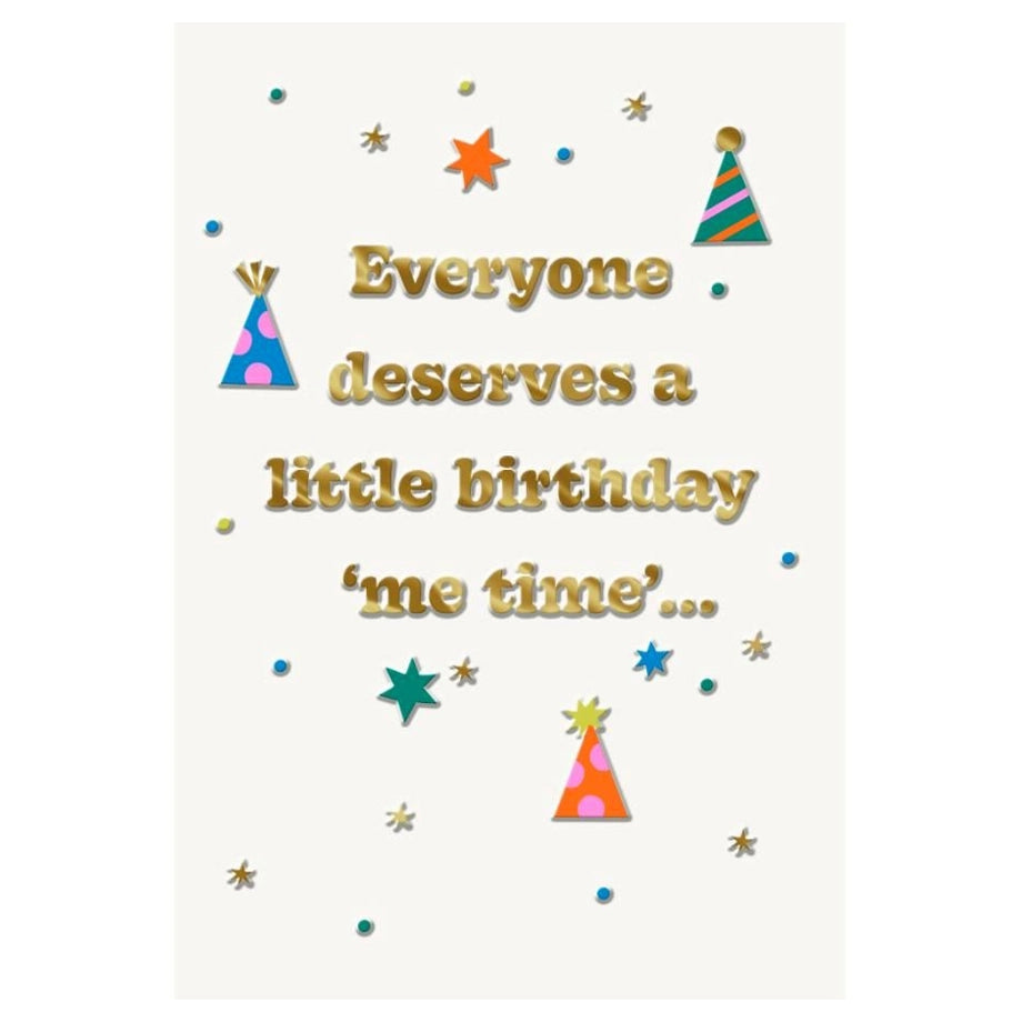 Hallmark Everyone Deserves a Little Birthday “Me Time"