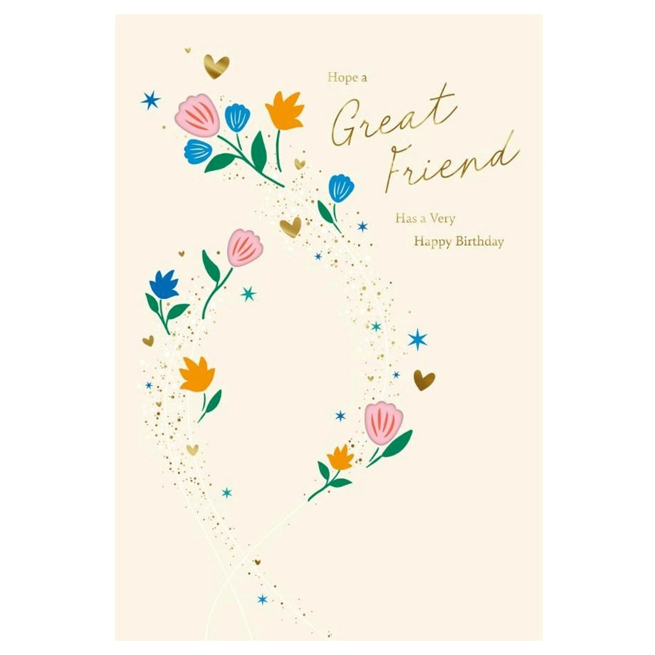 Hallmark Hope a Great Friend Has a Very Happy Birthday!