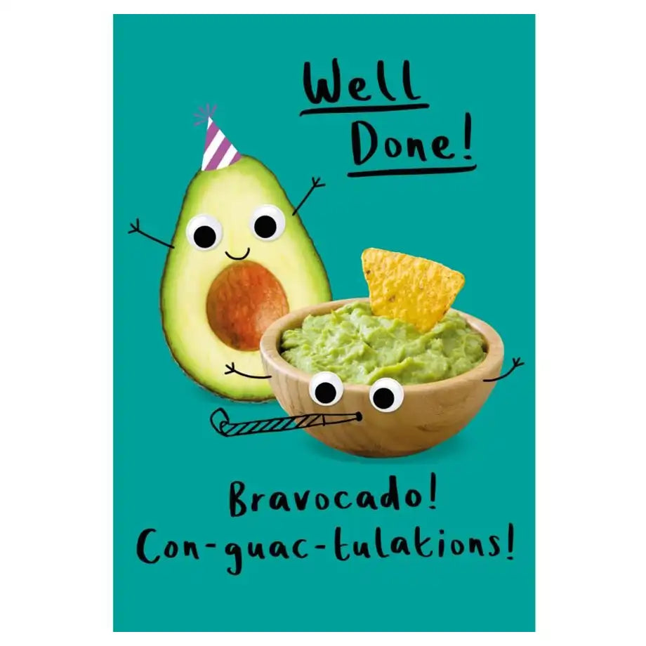 Hallmark Well Done! Bravocado! Congratulations!