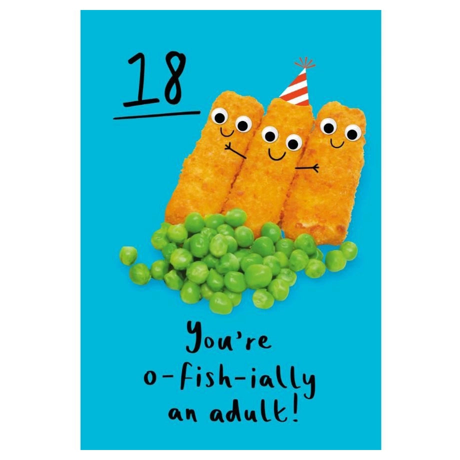 Hallmark 18th Birthday! You’re O-Fish-ially an Adult!