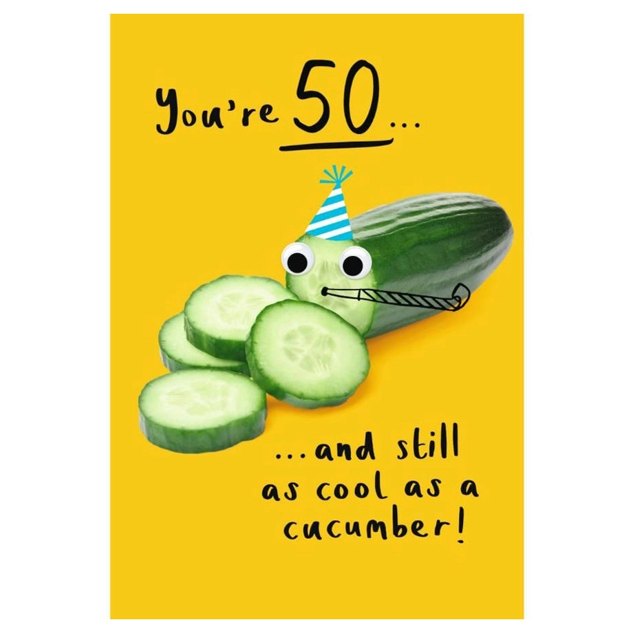 Hallmark You’re 50 and Still as Cool as a Cucumber!