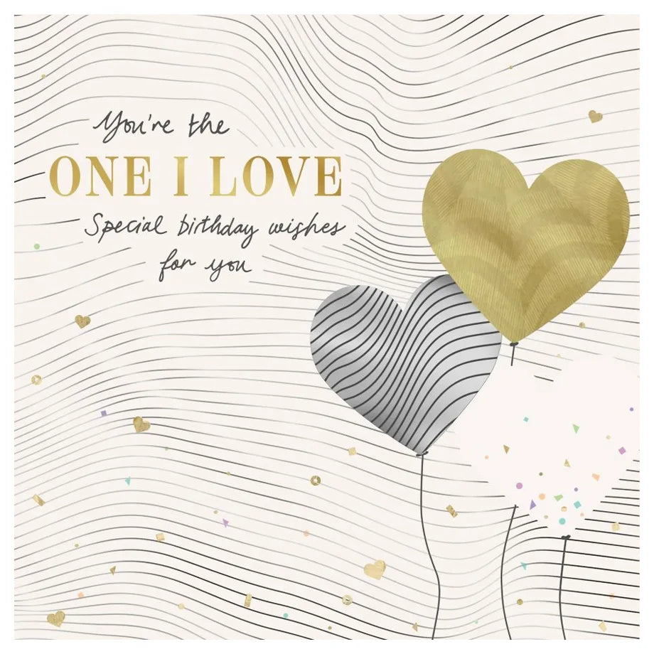 Hallmark Happy Birthday! You’re the One I Love, Special Birthday Wishes for You!