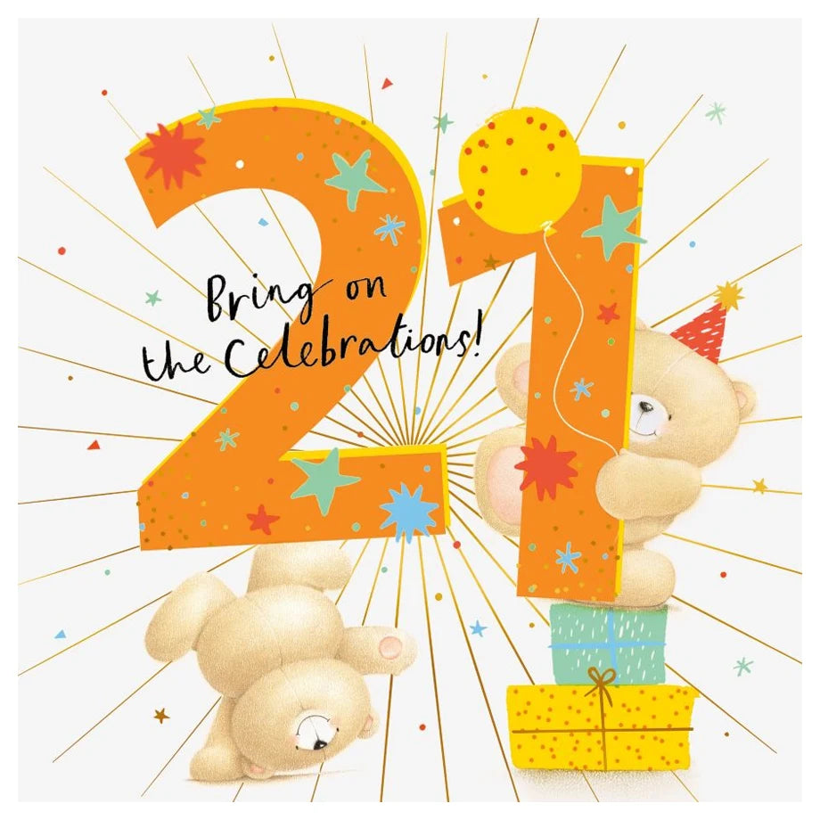 Hallmark 21st Birthday! Bring on the Celebrations!