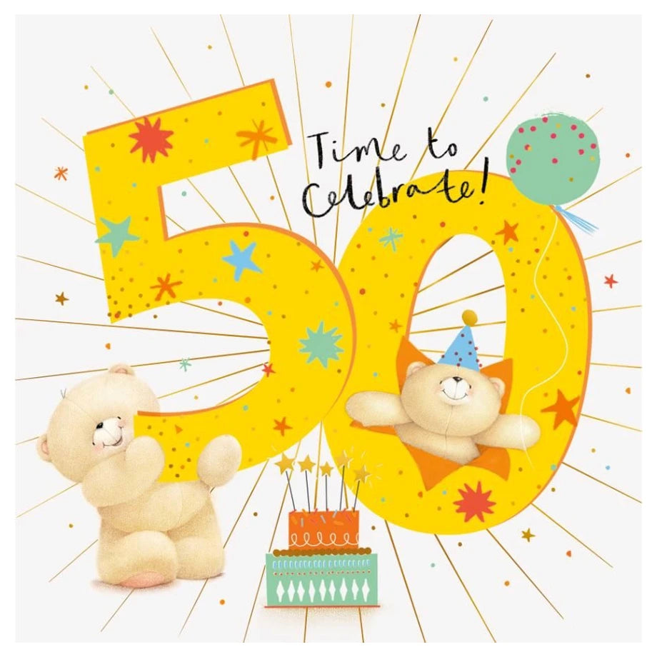Hallmark 50th Birthday! Time to Celebrate!