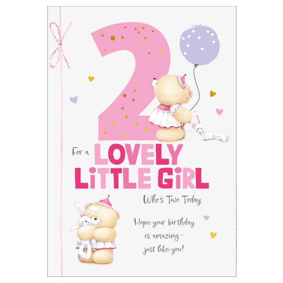 Hallmark For a Lovely Little Girl Who’s Two Today! Hope Your Birthday Is Amazing – Just Like You!