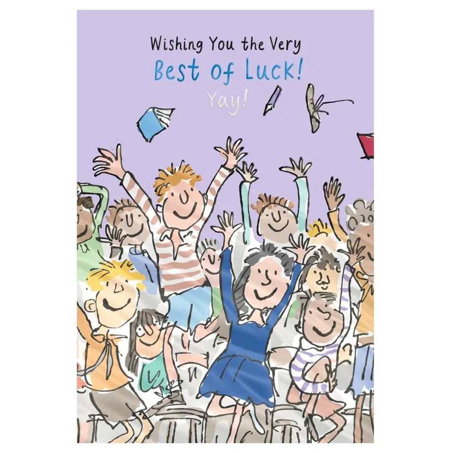 Hallmark Wishing You the Very Best of Luck! Yay!