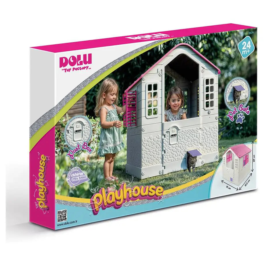 Dolu Play House Pink Size (Pink /White)