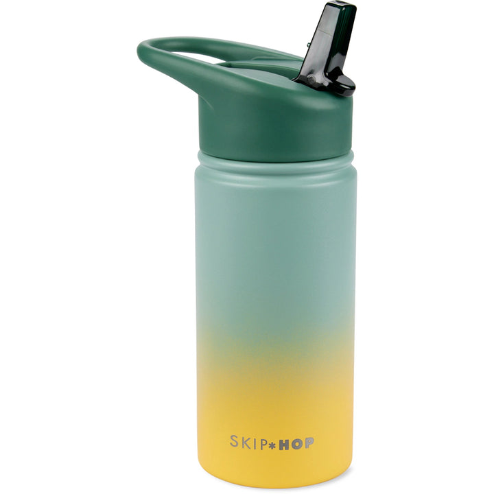 Skip Hop Wander Stainless Steel Straw Bottle Bugs