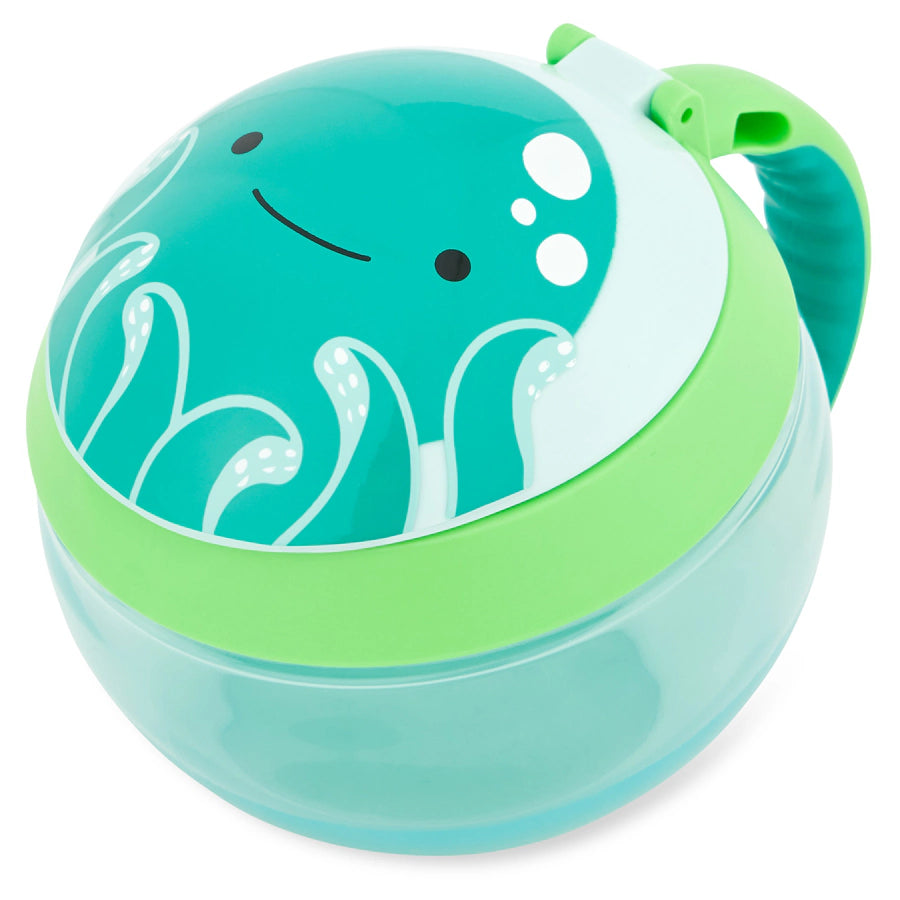 كوب وجبة خفيفة من Skip Hop Zoo على شكل أخطبوط كوب وجبة خفيفة من Skip Hop Zoo على شكل أخطبوط