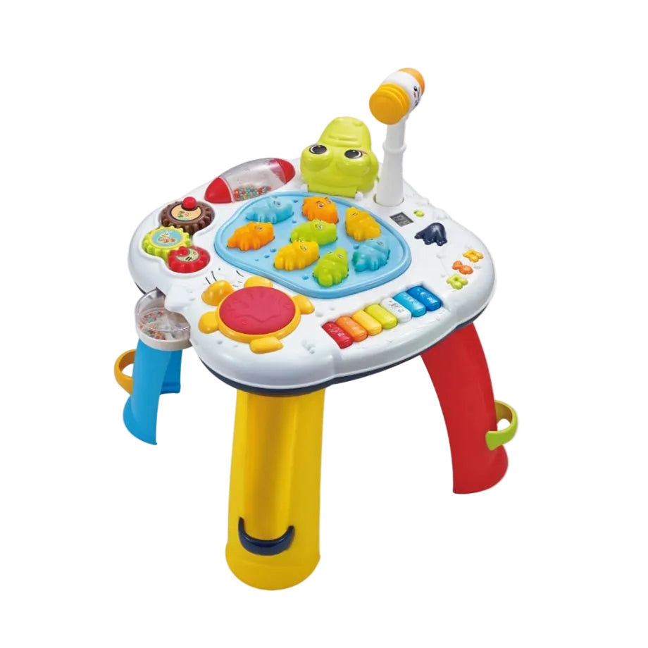 Oobidoo Crocodile Musical Activity Desk with Hammer Game (6-36M)