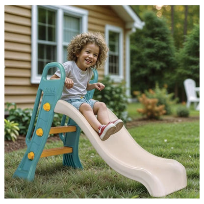 Dolu Junior Slide (White/Green)