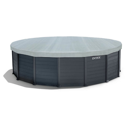 Intex Prism Graphite Gray Panel Pool Set Age 6+