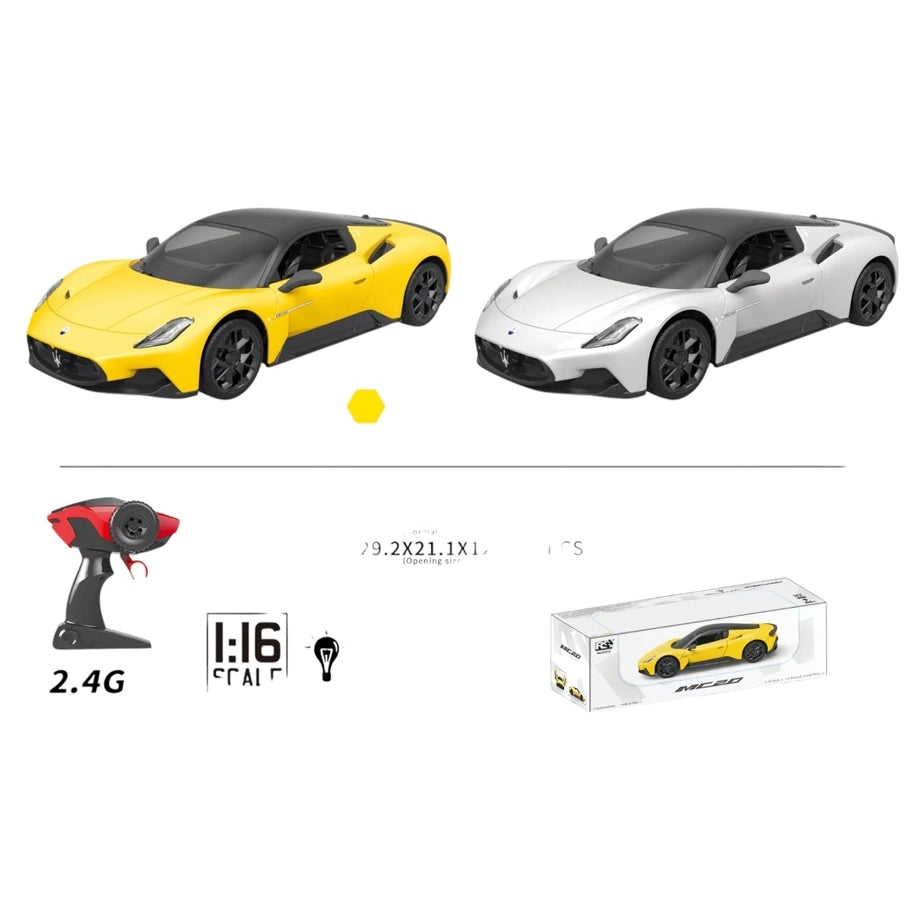 Rw 2.4G 1:16 Scale Maserati Mc20 4W Licensed R/C Car