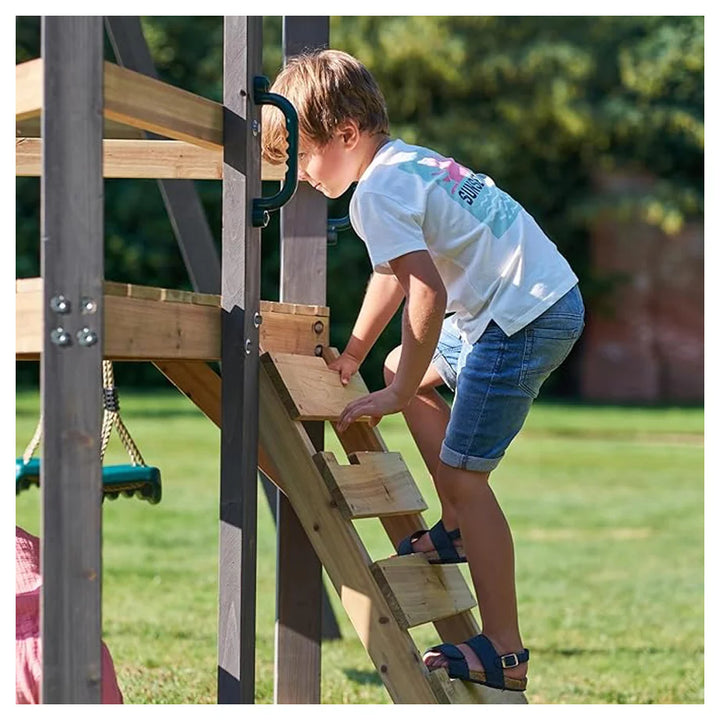 Plum Barbary Wooden Playcentre With Swing And Slide