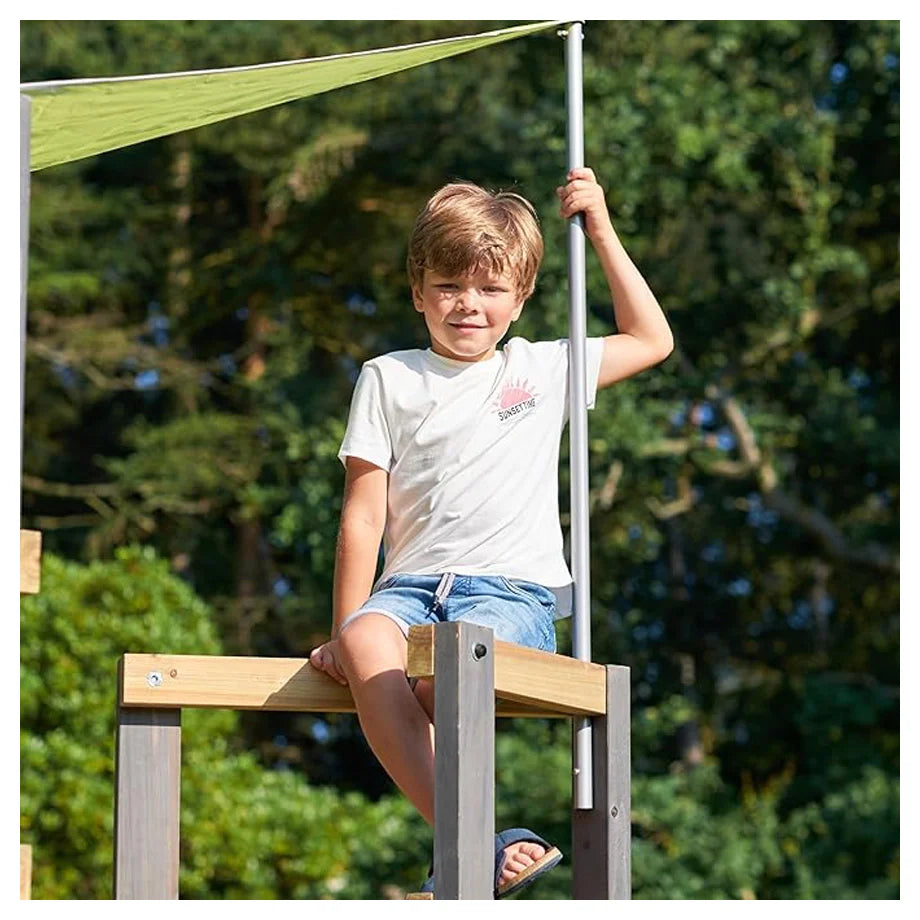 Plum Barbary Wooden Playcentre With Swing And Slide