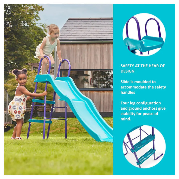 Plum Haumea Slide (Purple/Teal)