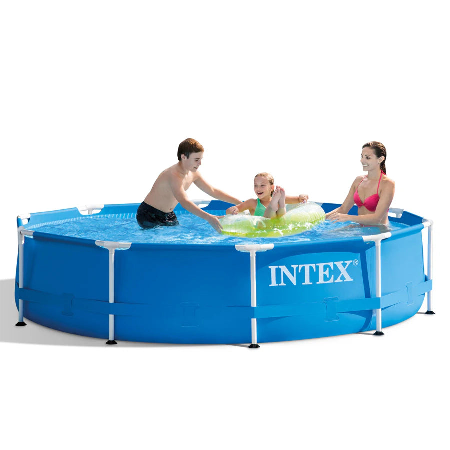 Intex 10ft Metal Frame Pool Set - Summer Fun! | Best price at Halamama ...