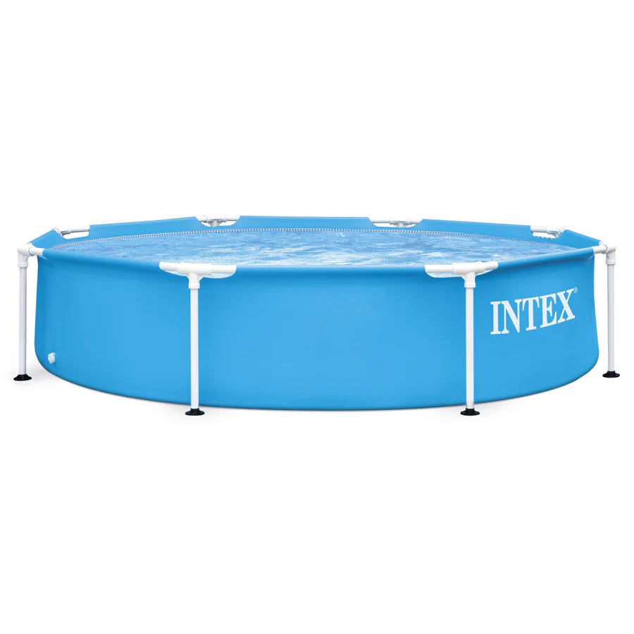 حوض سباحة بإطار معدني من شركة Intex (2.44 متر × 51 سم) حوض سباحة بإطار معدني من شركة Intex (2.44 متر × 51 سم)