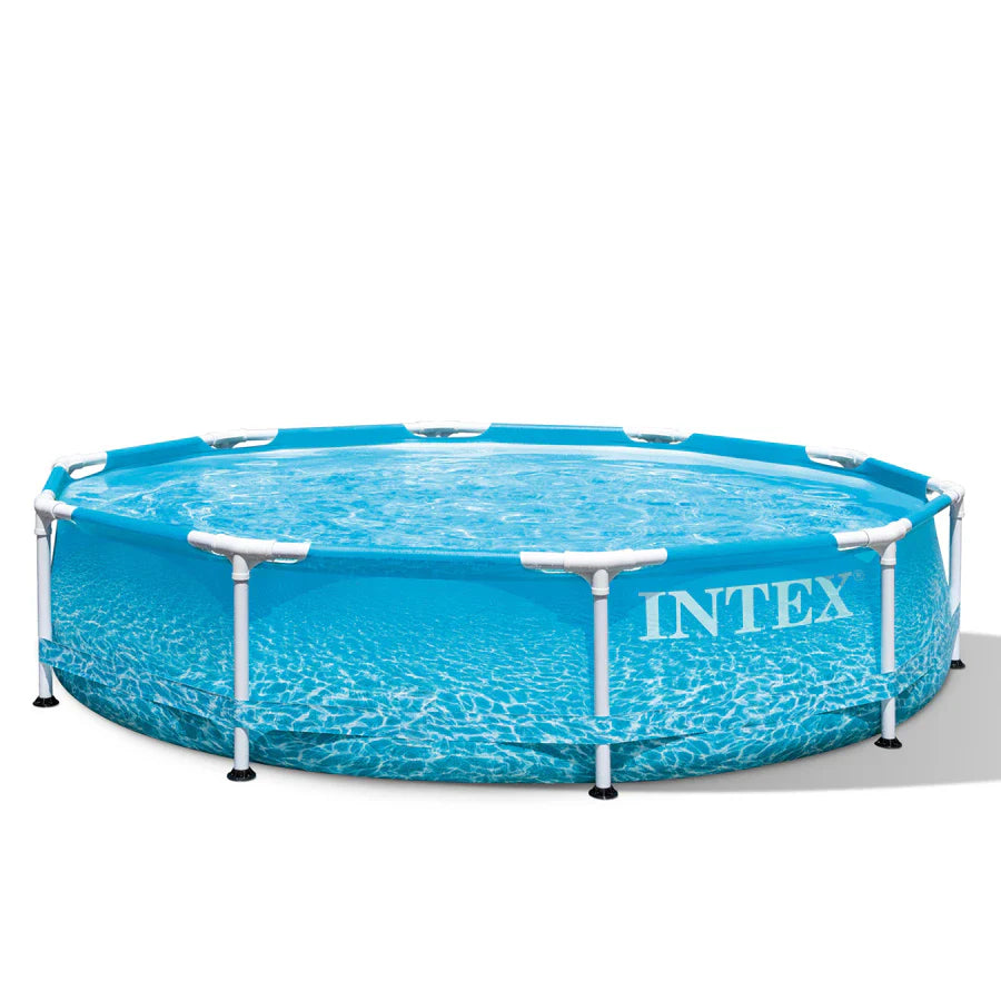 مسبح Intex Beachside بإطار معدني (3.05 متر × 76 سم) مسبح Intex Beachside بإطار معدني (3.05 متر × 76 سم)