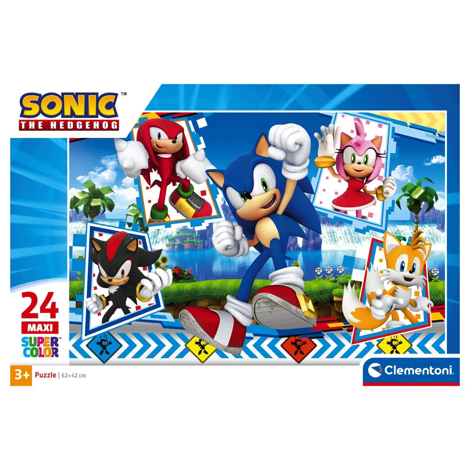 Clementoni Puzzle 24 Maxi Sonic