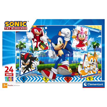 Clementoni Puzzle 24 Maxi Sonic