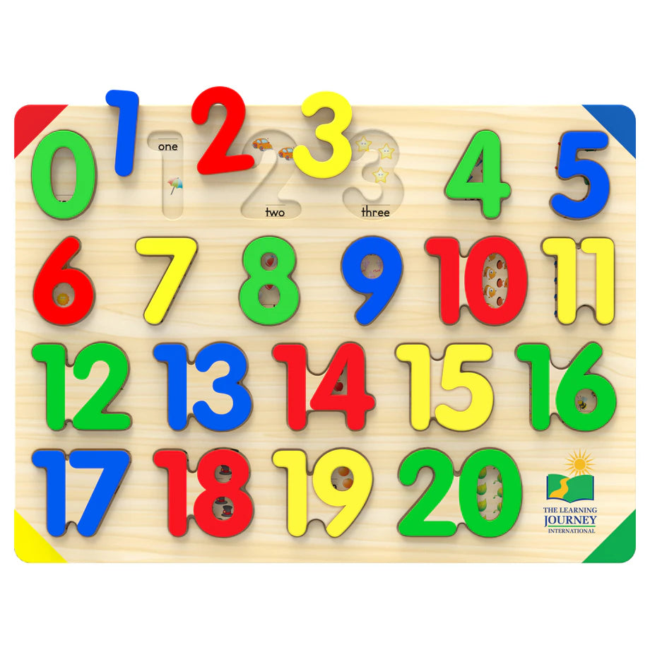 The Learning Journey Lift & Learn 123 Number Puzzle