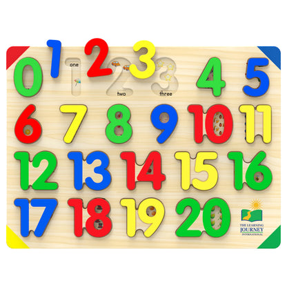 The Learning Journey Lift & Learn 123 Number Puzzle