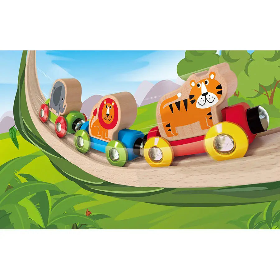 Hape Jungle Journey Train Hape Jungle Journey Train