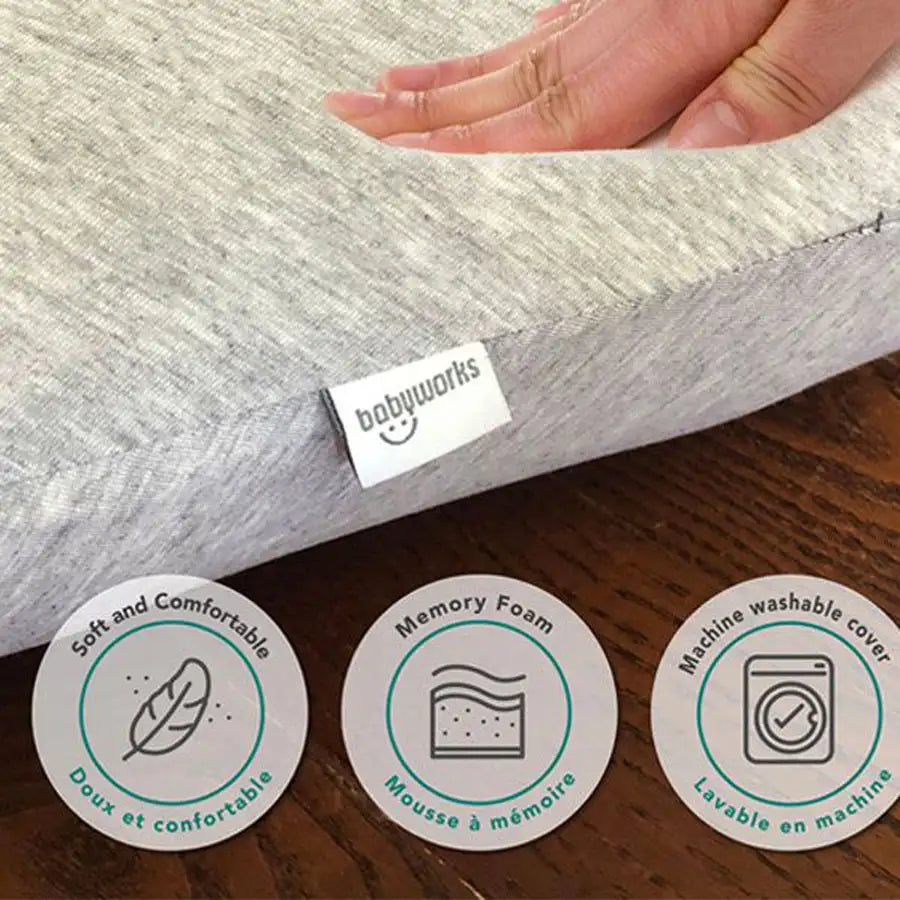 Baby Works Cozy Cuddler Body Pillow and Nursing Support