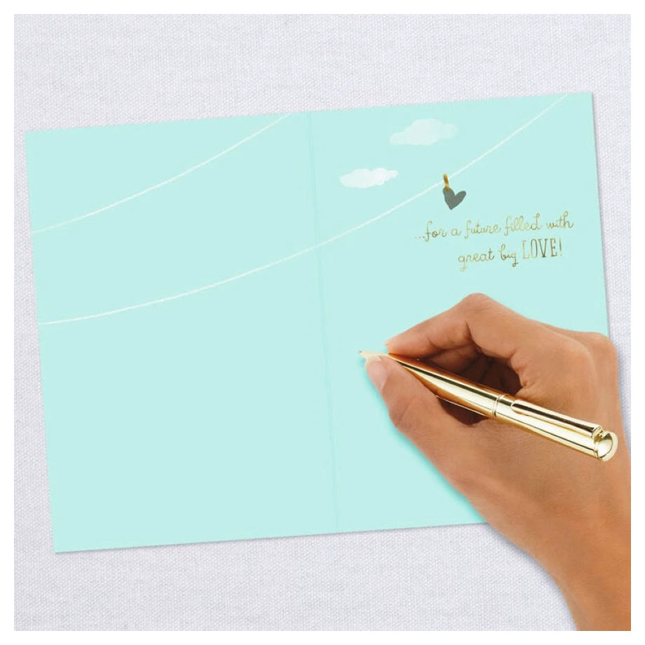 Hallmark An Itty-Bitty Wish Baby Shower Card