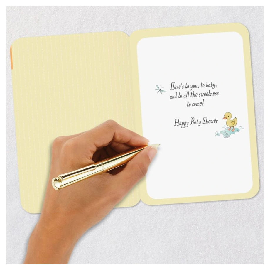 Hallmark A Sprinkle of Wishes and Love Baby Shower Card