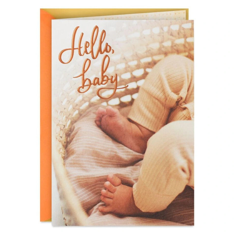 Hallmark Baby Greeting Card (Blank)