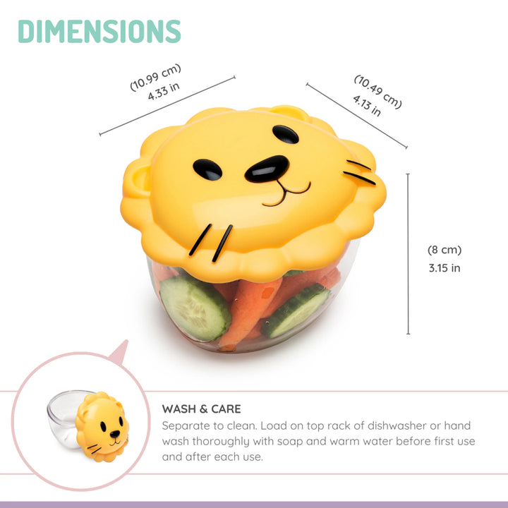 Melii Snack Container Lion