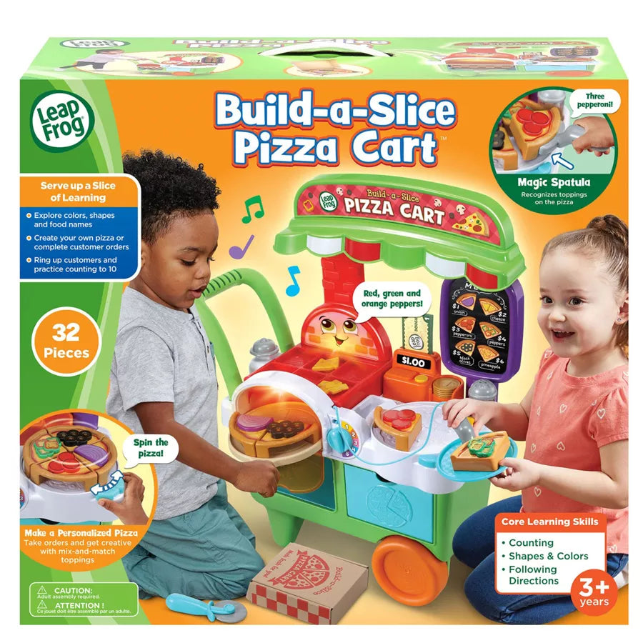 عربة بيتزا Leapfrog Build-a-Slice عربة بيتزا Leapfrog Build-a-Slice