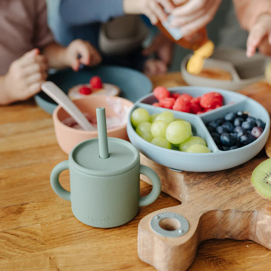 Pippeta Silicone Spoon & Fork (Lilac) Pippeta Silicone Spoon & Fork (Lilac)